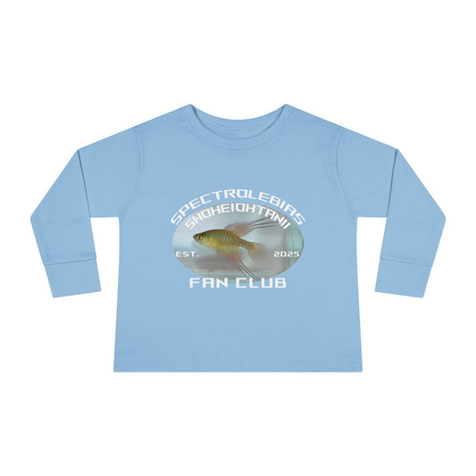 LONG SLEEVE - Shohei Ohtani Fish Fan Club 2T-6T TODDLER Long Sleeve Shirt - Fan Club #8 Design Toddler Long Sleeve