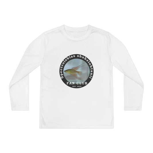 LONG SLEEVE - Shohei Ohtani Fish Fan Club CHILD Long Sleeve Tee - Fan Club Design Long Sleeve T-Shirt