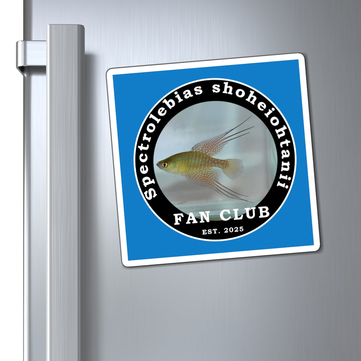 MAGNET - Shohei Ohtani Fish Fan Club Design Magnet - Fan Club Design Square Magnet