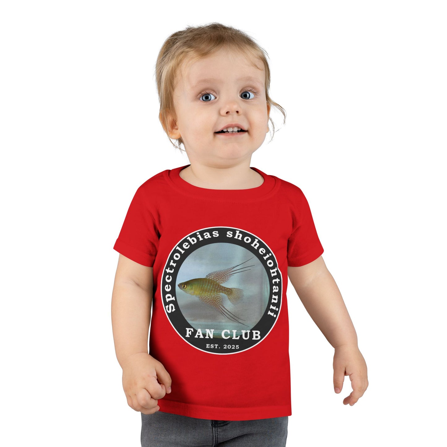 T-SHIRT - Shohei Ohtani Fish Fan Club 2T-6T TODDLER T-Shirt - Fan Club Design Toddler Tee