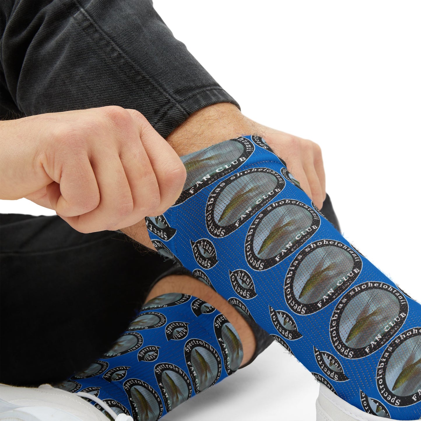 ADULT SOCKS - Shohei Ohtani Fish Fan Club ADULT Socks - Fan Club Design Socks