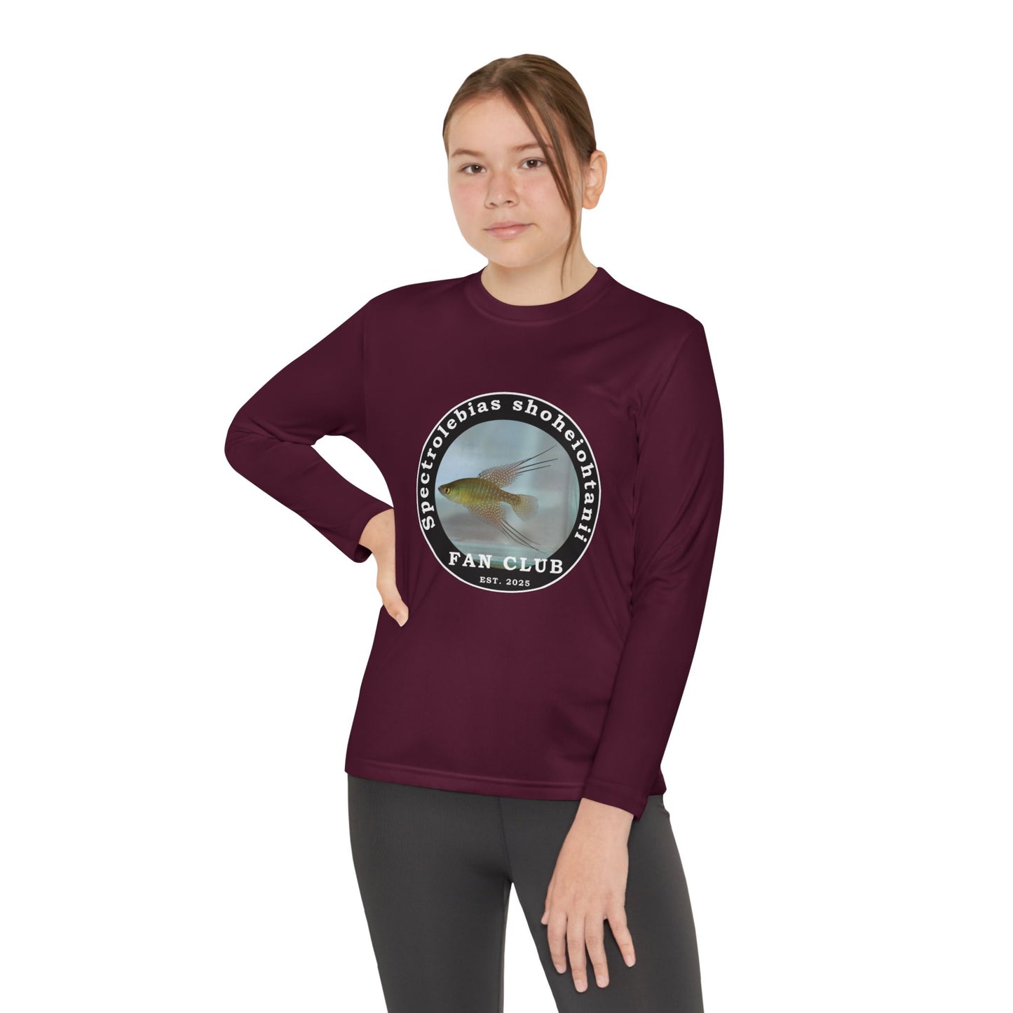 LONG SLEEVE - Shohei Ohtani Fish Fan Club CHILD Long Sleeve Tee - Fan Club Design Long Sleeve T-Shirt