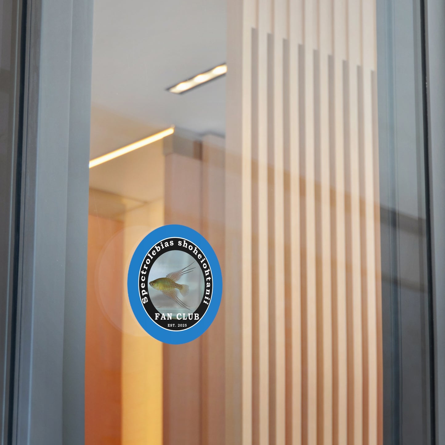 ステッカー - 大谷翔平 フィッシュ ファンクラブデザイン ビニールステッカー - ファンクラブデザインステッカー