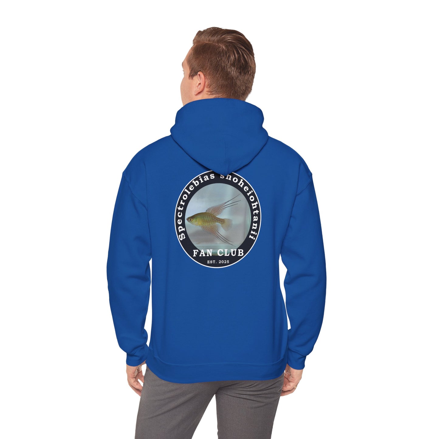HOODIE - Shohei Ohtani Fish Fan Club ADULT Pullover Hoodie - Fan Club Design Pullover Hoodie