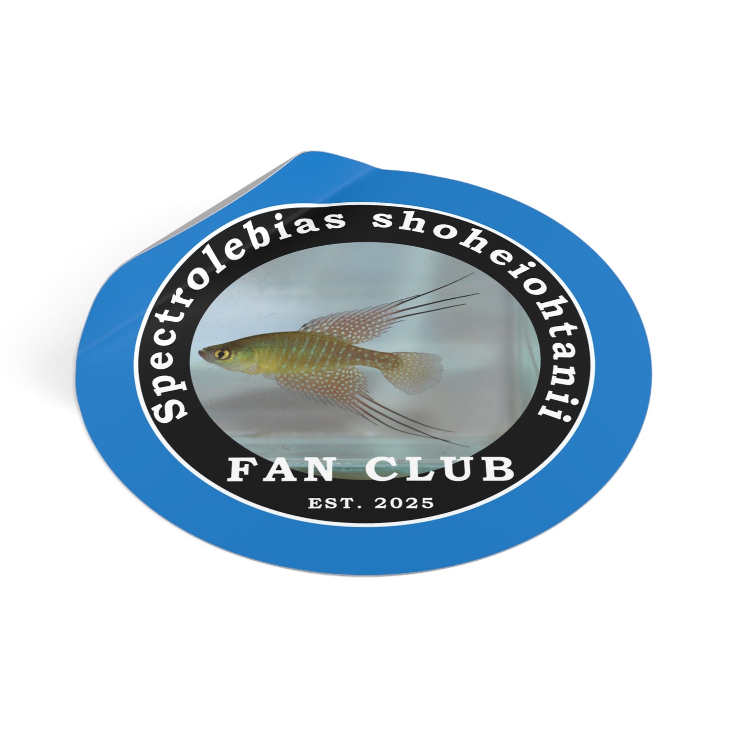 ステッカー - 大谷翔平 フィッシュ ファンクラブデザイン ビニールステッカー - ファンクラブデザインステッカー