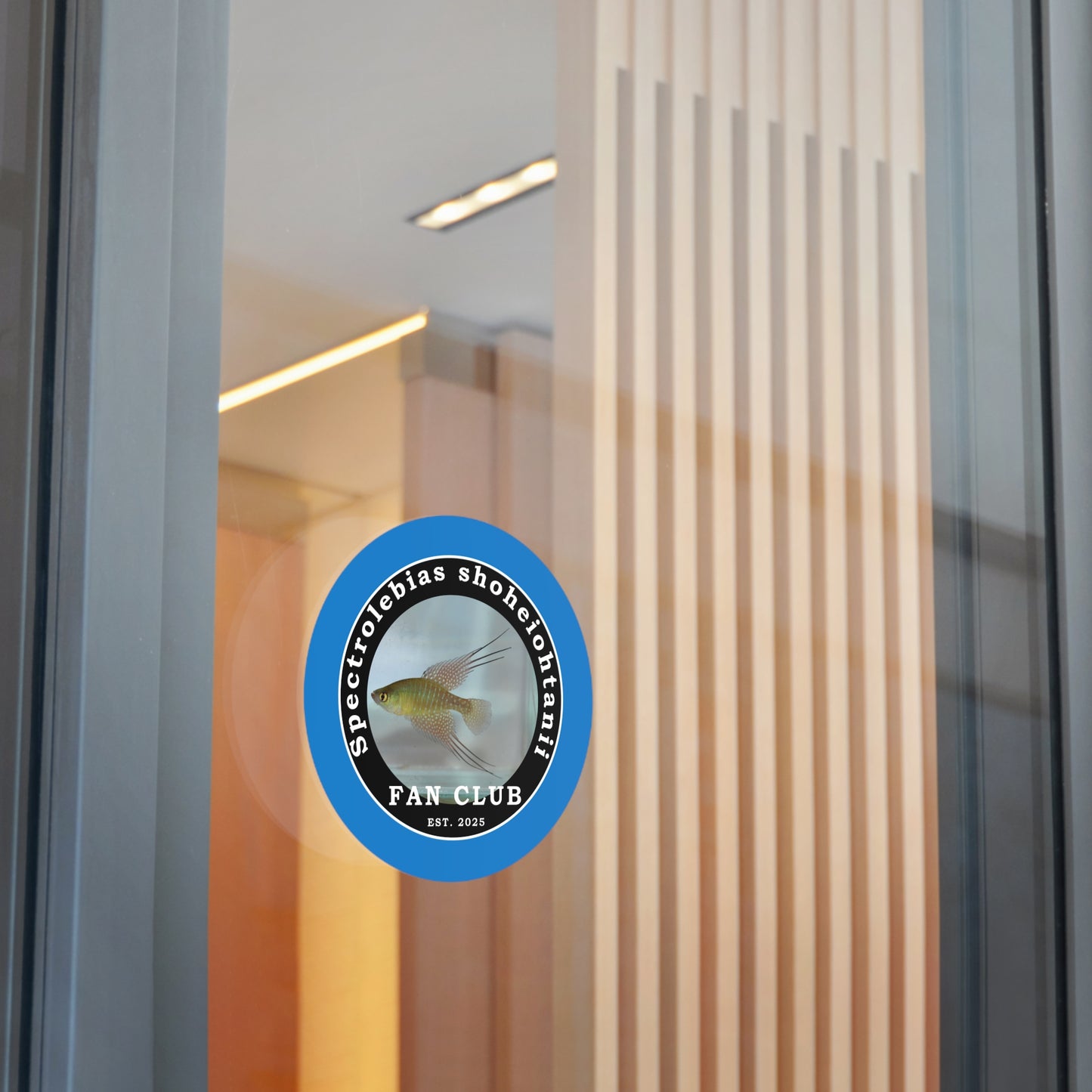 ステッカー - 大谷翔平 フィッシュ ファンクラブデザイン ビニールステッカー - ファンクラブデザインステッカー