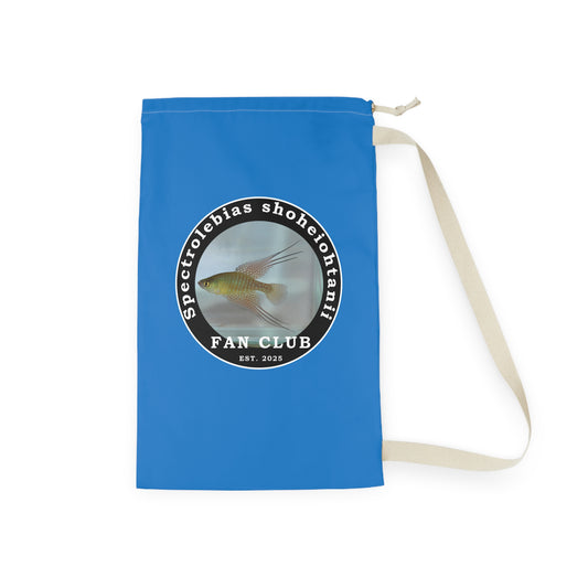 LAUNDRY BAG - Shohei Ohtani Fish Fan Club Design Laundry Bag - Fan Club Design Drawstring Laundry Bag