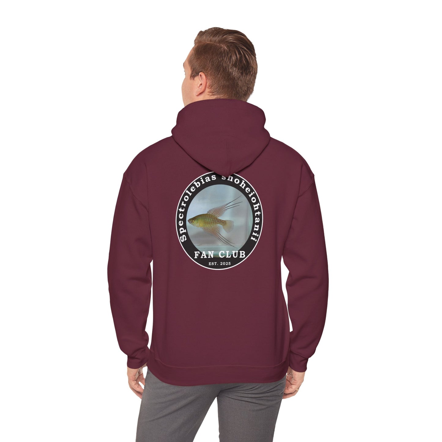 HOODIE - Shohei Ohtani Fish Fan Club ADULT Pullover Hoodie - Fan Club Design Pullover Hoodie