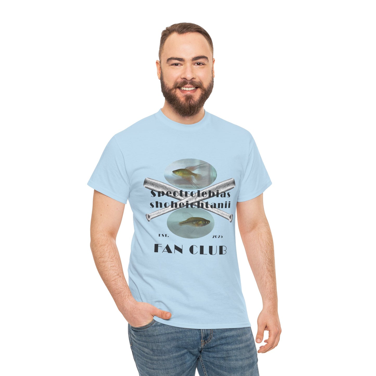 Shohei Ohtani Fish Fan Club Design #5 T-Shirt - Fan Club Graphic T-Shirt