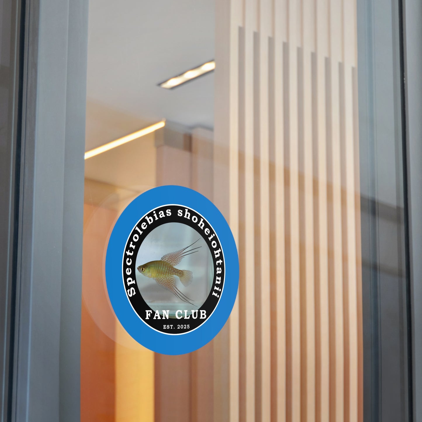 ステッカー - 大谷翔平 フィッシュ ファンクラブデザイン ビニールステッカー - ファンクラブデザインステッカー