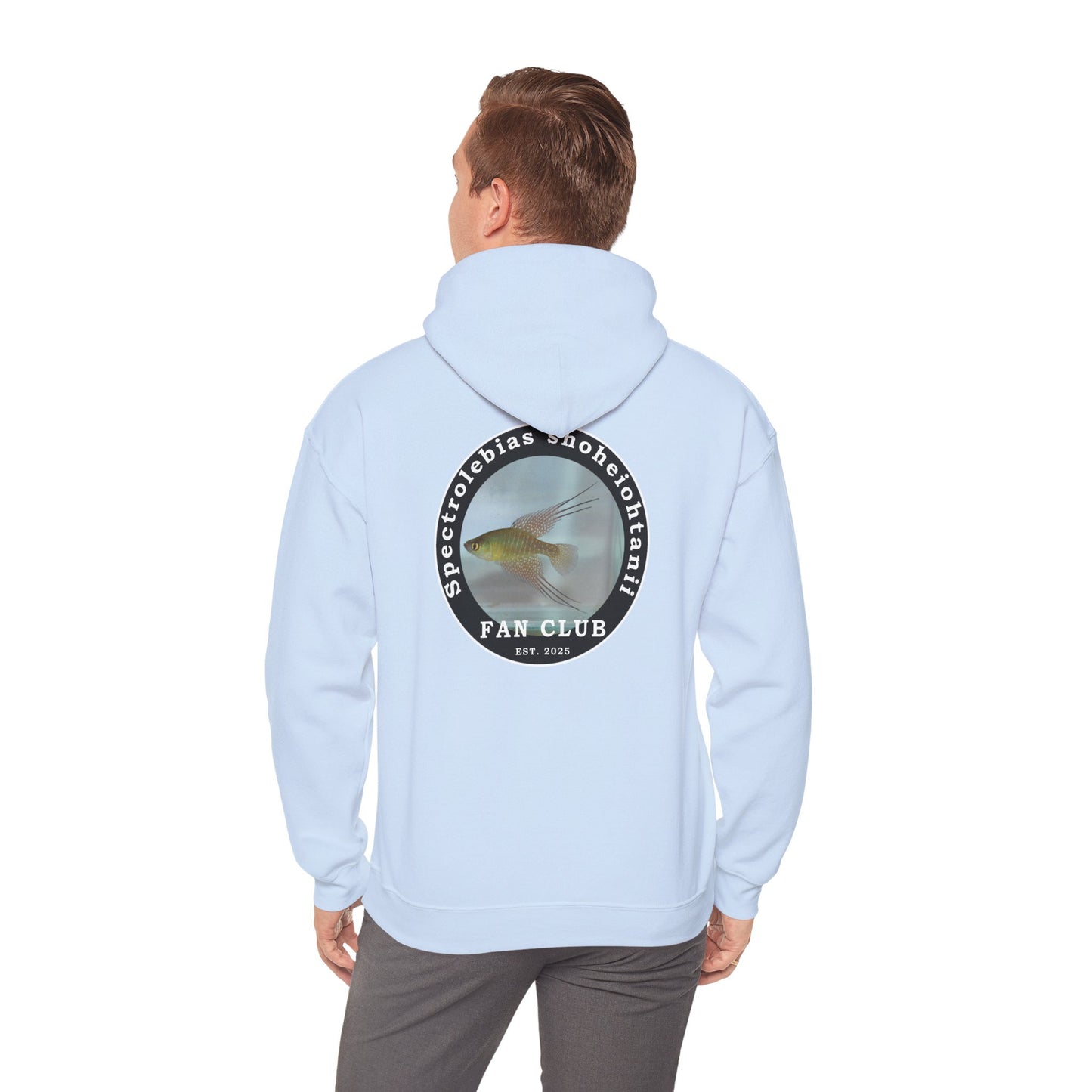 HOODIE - Shohei Ohtani Fish Fan Club ADULT Pullover Hoodie - Fan Club Design Pullover Hoodie