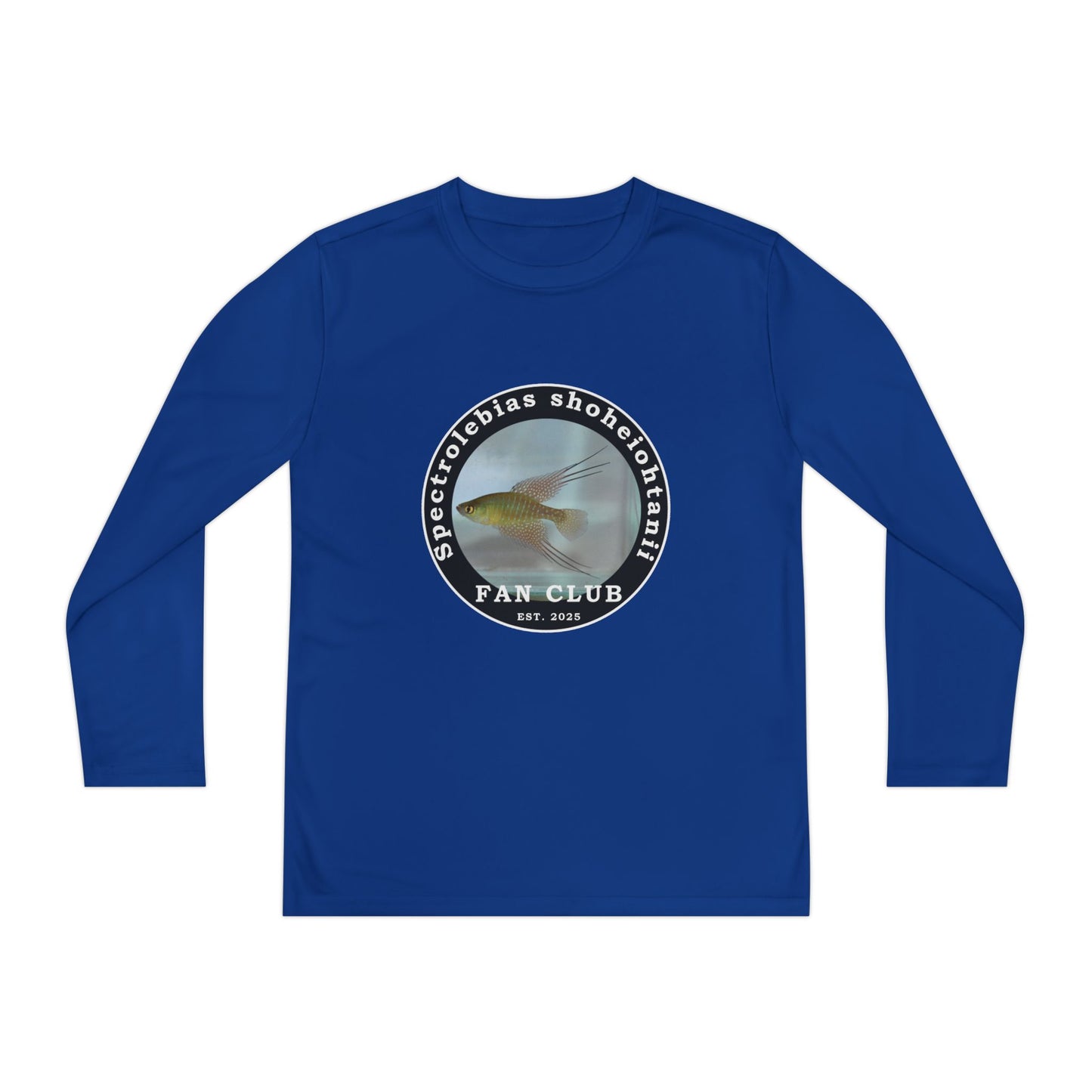 ロングスリーブ - 大谷翔平 フィッシュ ファンクラブ チャイルド ロングスリーブ Tシャツ - ファンクラブデザイン ロングスリーブ Tシャツ