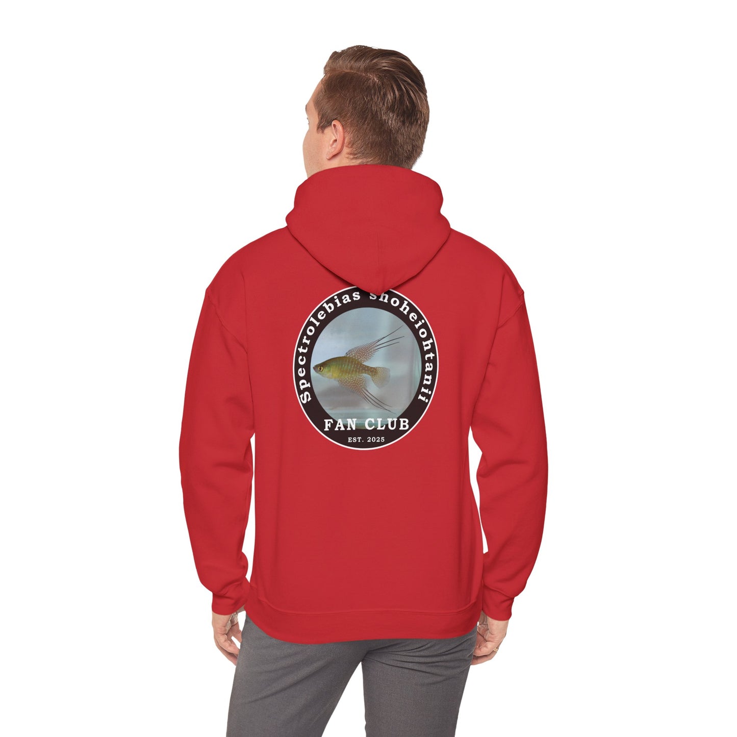 HOODIE - Shohei Ohtani Fish Fan Club ADULT Pullover Hoodie - Fan Club Design Pullover Hoodie