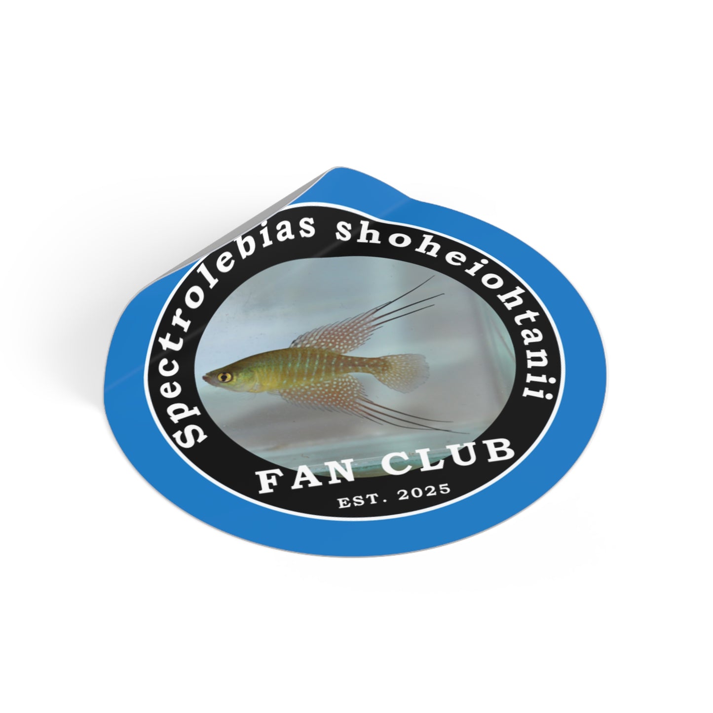 ステッカー - 大谷翔平 フィッシュ ファンクラブデザイン ビニールステッカー - ファンクラブデザインステッカー