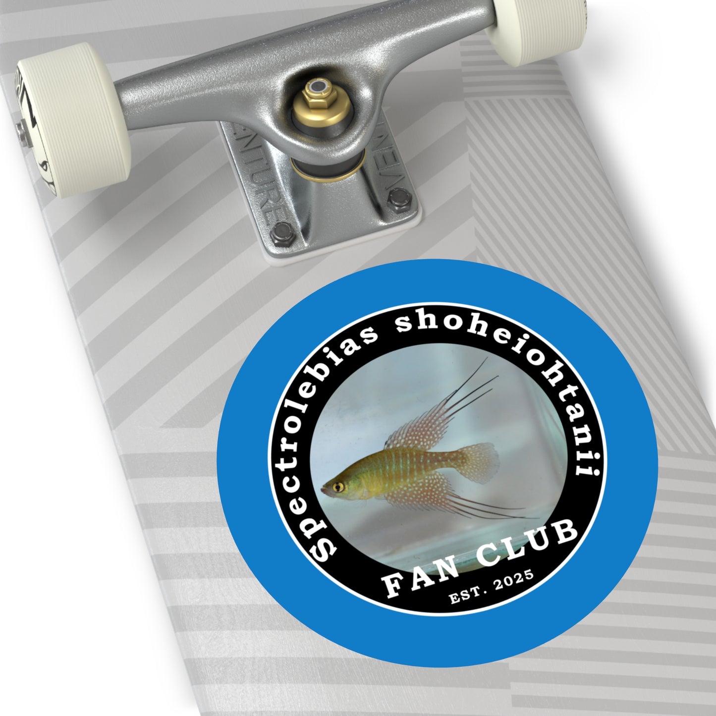 ステッカー - 大谷翔平 フィッシュ ファンクラブデザイン ビニールステッカー - ファンクラブデザインステッカー