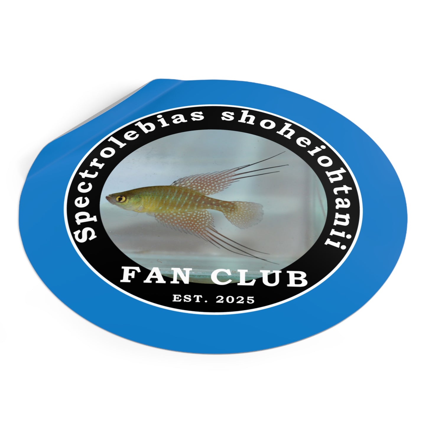 ステッカー - 大谷翔平 フィッシュ ファンクラブデザイン ビニールステッカー - ファンクラブデザインステッカー