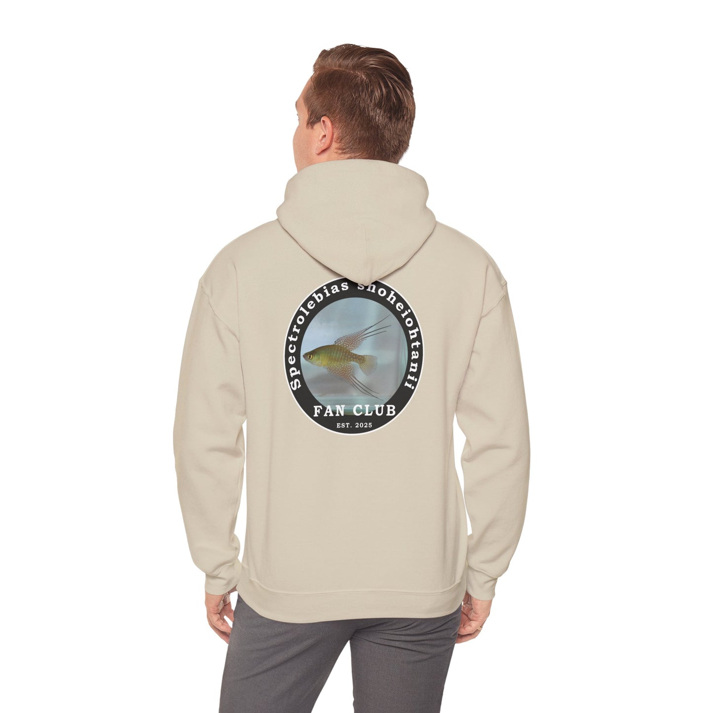 HOODIE - Shohei Ohtani Fish Fan Club ADULT Pullover Hoodie - Fan Club Design Pullover Hoodie