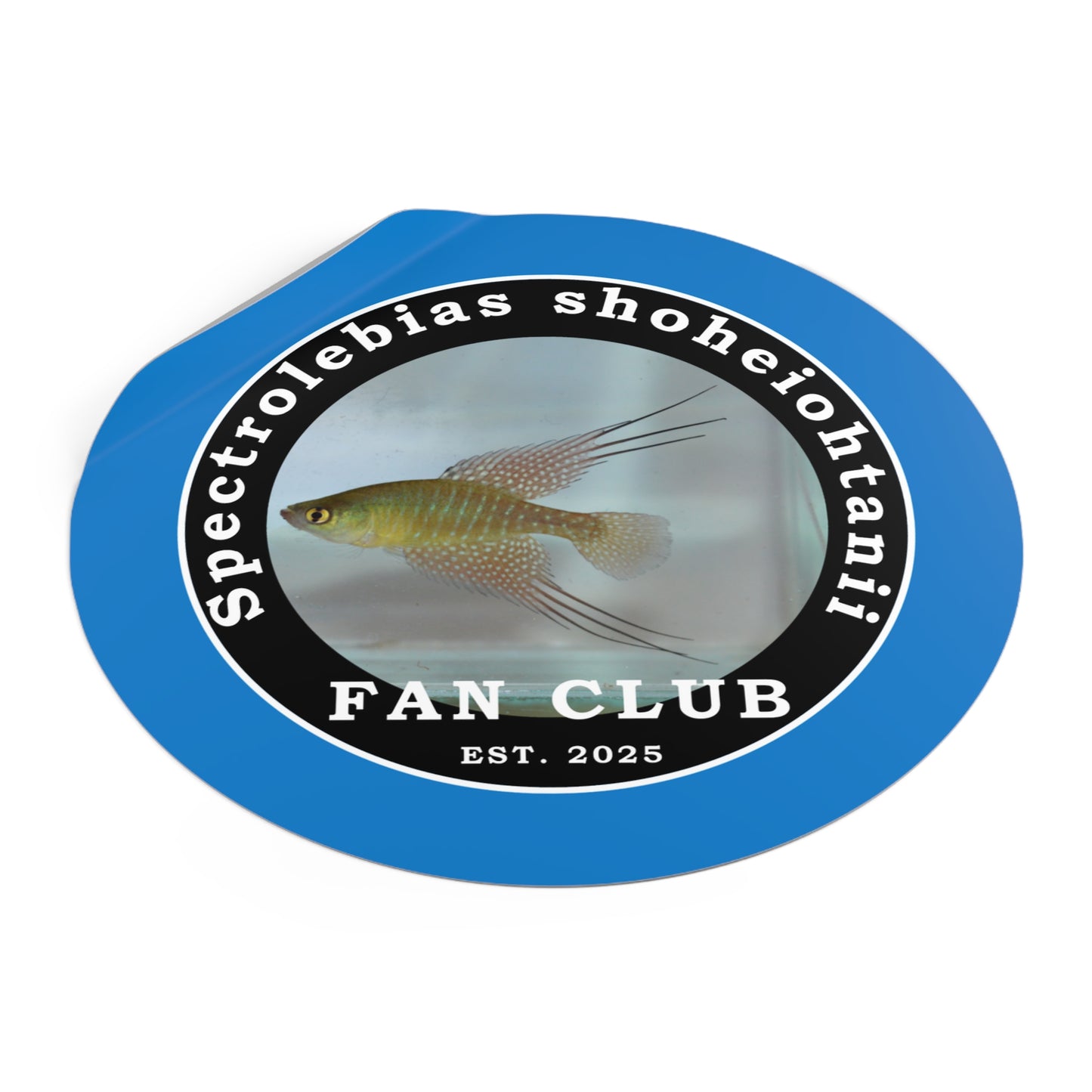 ステッカー - 大谷翔平 フィッシュ ファンクラブデザイン ビニールステッカー - ファンクラブデザインステッカー