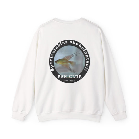 ADULT SWEATSHIRT - Shohei Ohtani Fish Fan Club ADULT Crewneck Sweatshirt - Fan Club Design Adult Sweatshirt