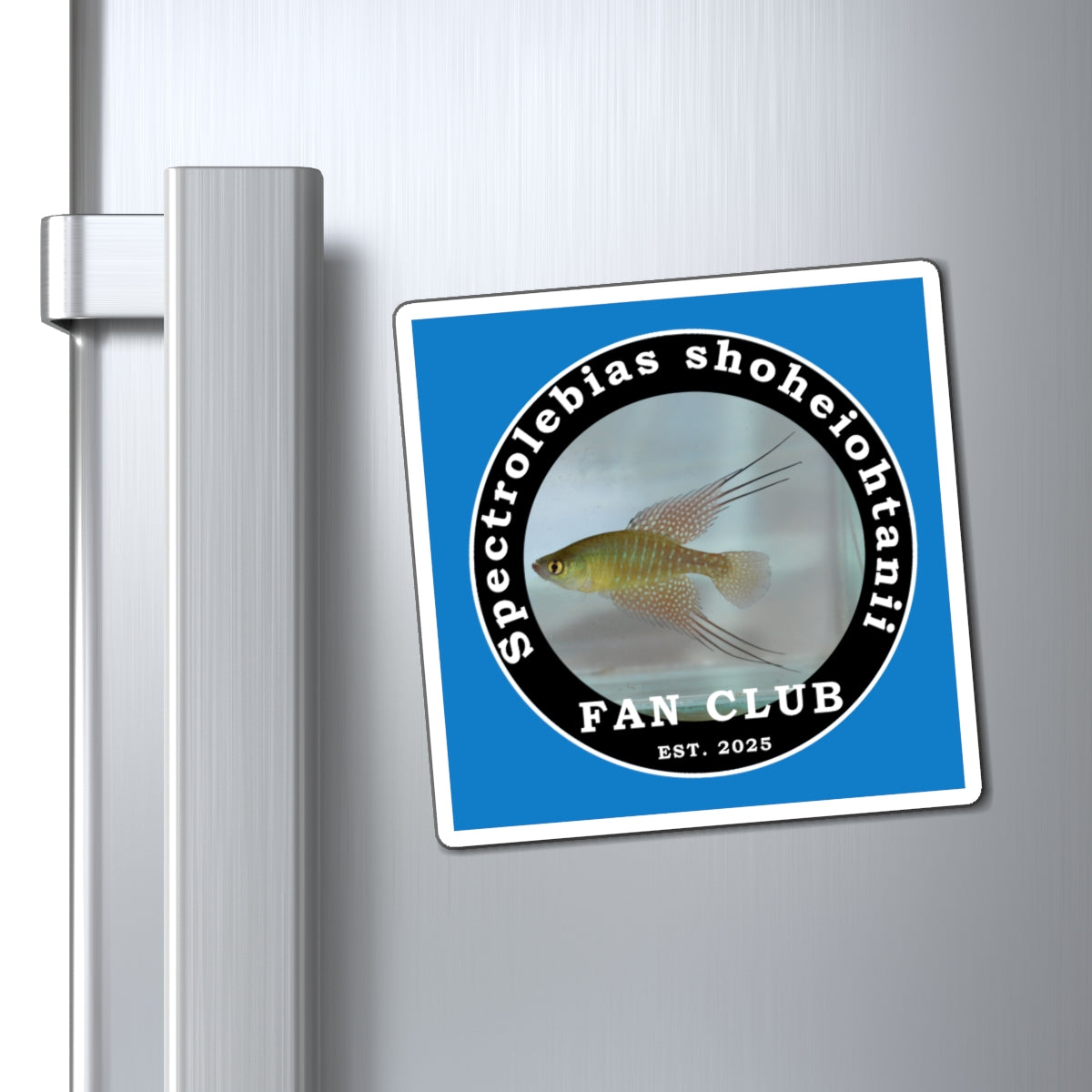 MAGNET - Shohei Ohtani Fish Fan Club Design Magnet - Fan Club Design Square Magnet