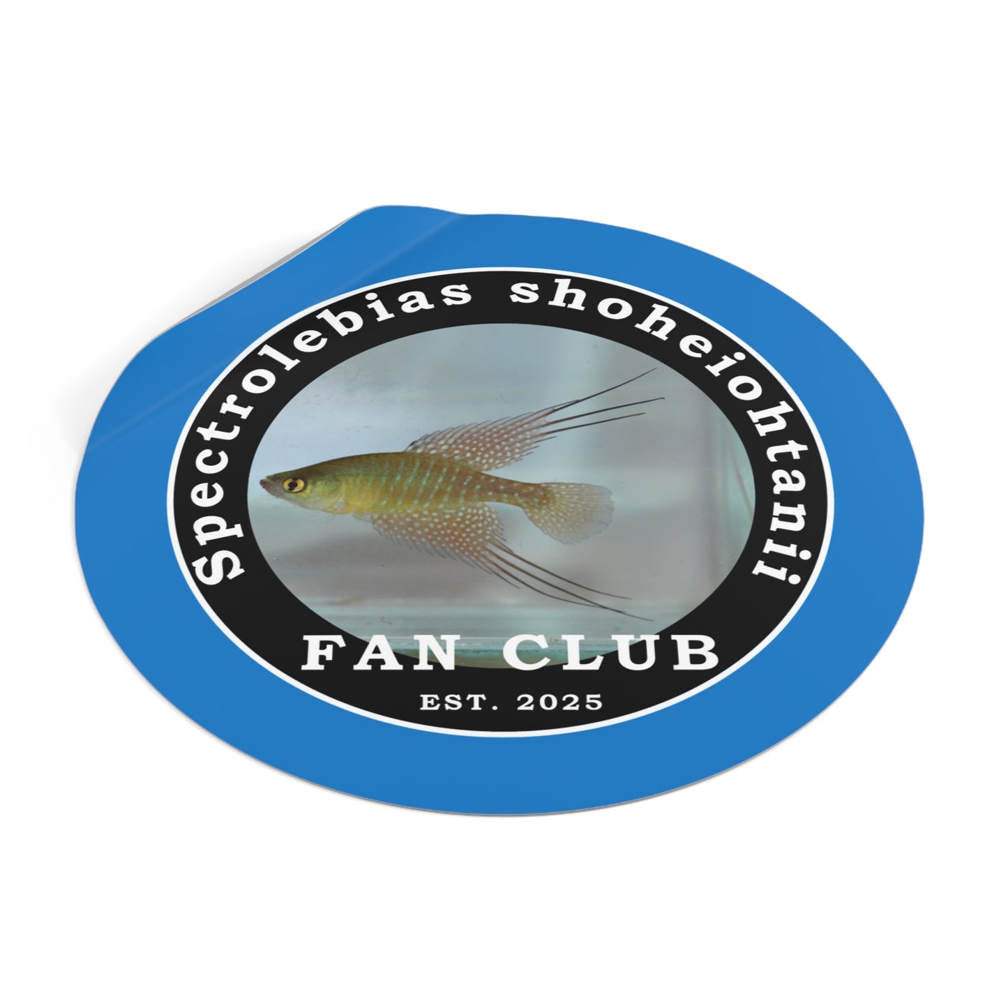 ステッカー - 大谷翔平 フィッシュ ファンクラブデザイン ビニールステッカー - ファンクラブデザインステッカー