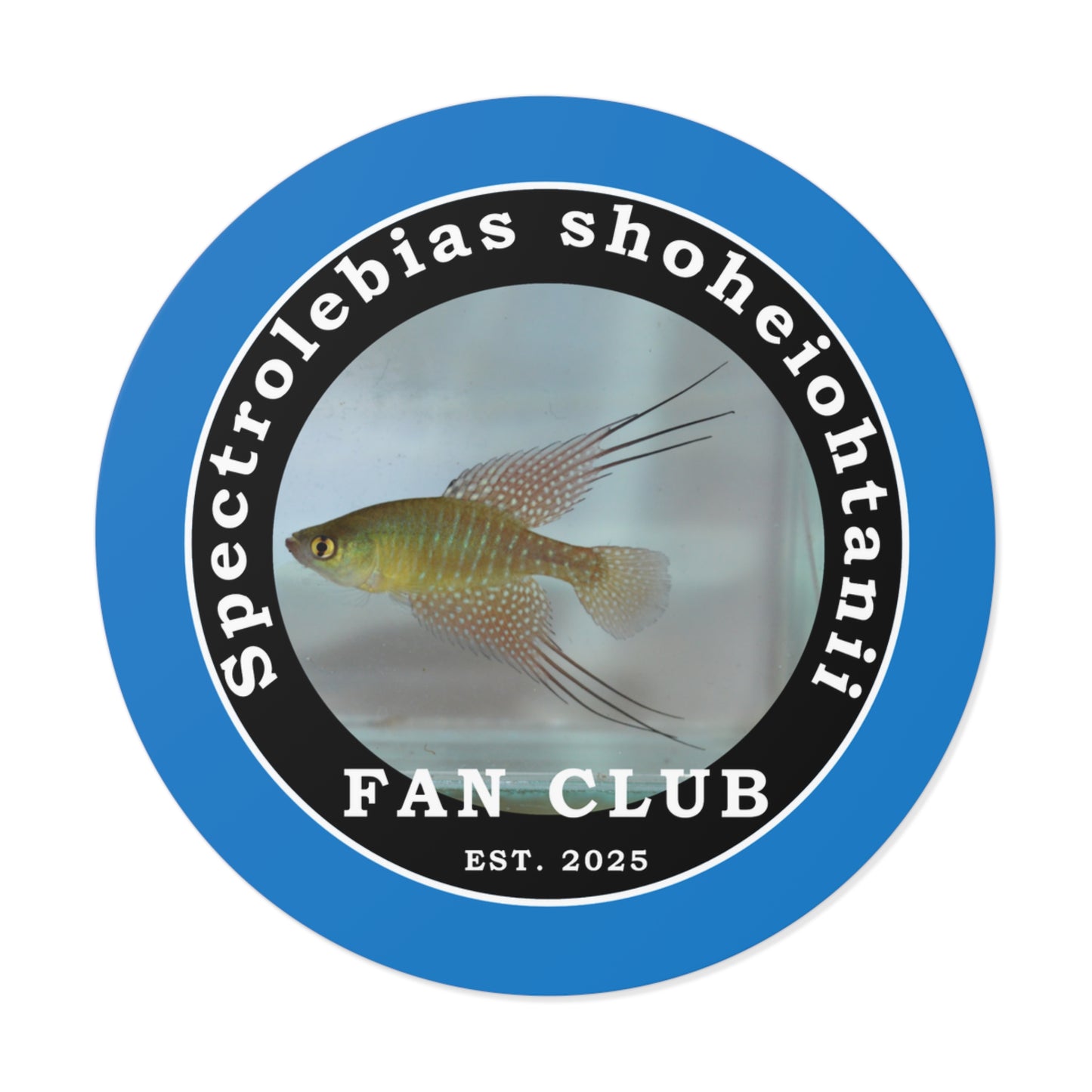 ステッカー - 大谷翔平 フィッシュ ファンクラブデザイン ビニールステッカー - ファンクラブデザインステッカー