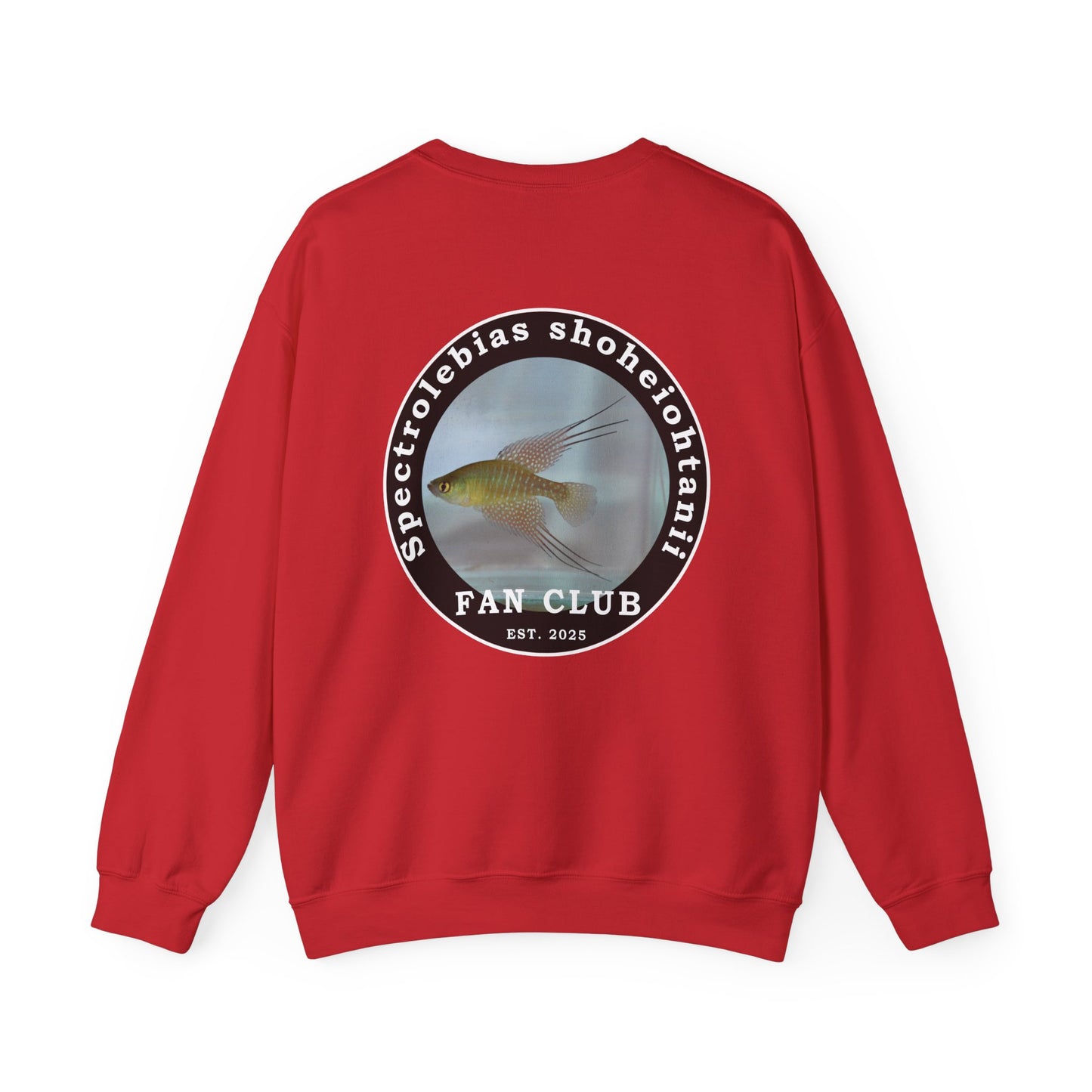 スウェットシャツ - Shohei Ohtani Fish Fan Club 大人用クルーネック スウェットシャツ - ファンクラブデザイン 大人用スウェットシャツ