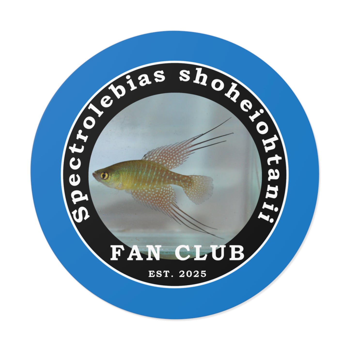 ステッカー - 大谷翔平 フィッシュ ファンクラブデザイン ビニールステッカー - ファンクラブデザインステッカー