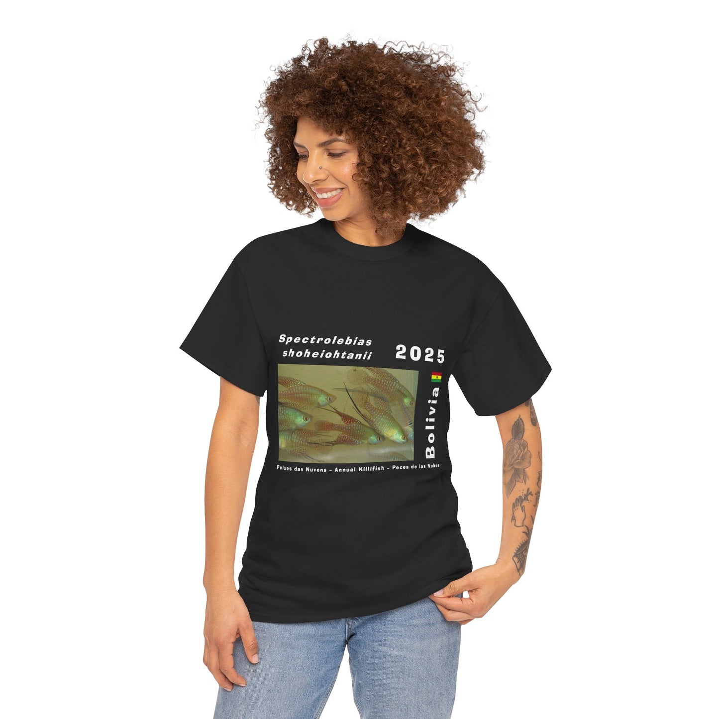 Original Design #1 T-Shirt - Original #1 Design T-Shirt - Spectrolebias shoheiohtanii