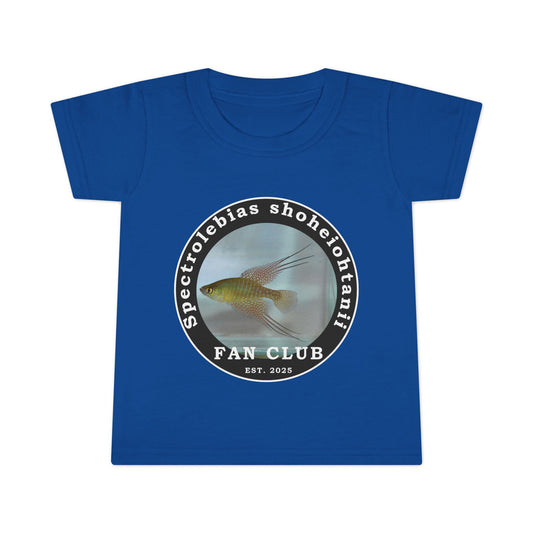 TODDLER T-SHIRT - Shohei Ohtani Fish Fan Club 2T-6T TODDLER T-Shirt - Fan Club Design Toddler Tee